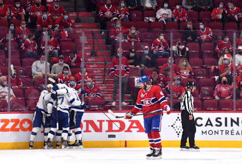 Joel Armia #40 of the Montreal Canadiens. (Photo by Minas Panagiotakis/Getty Images)