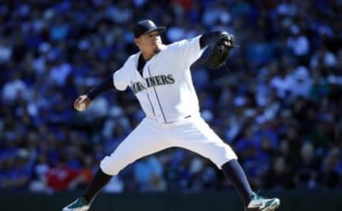 Sep 21, 2016; Seattle, WA, USA; Seattle Mariners starting pitcher 