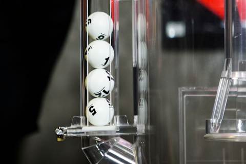 TORONTO, ON – APRIL 29: The balls for the fist overall pick are selected during the NHL Draft Lottery at the CBC Studios in Toronto, Ontario, Canada on April 29, 2017. (Photo by Kevin Sousa/NHLI via Getty Images)