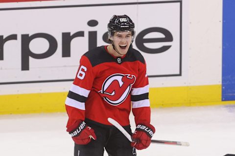 New Jersey Devils center Jack Hughes (86): Ed Mulholland-USA TODAY Sports