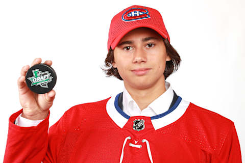 DALLAS, TX – JUNE 23RD: Alexander Romanov Montreal Canadiens (Photo by Tom Pennington/Getty Images)