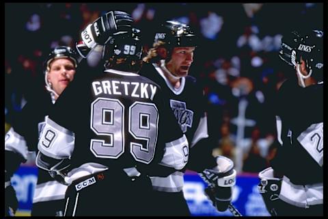 LA Kings (Mandatory Credit: Glenn Cratty /Allsport)