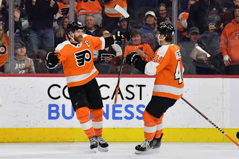 Claude Giroux Mandatory Credit: Eric Hartline-USA TODAY Sports