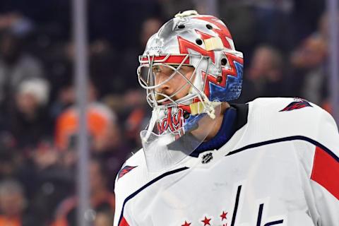 Charlie Lindgren, Washington Capitals Mandatory Credit: Eric Hartline-USA TODAY Sports