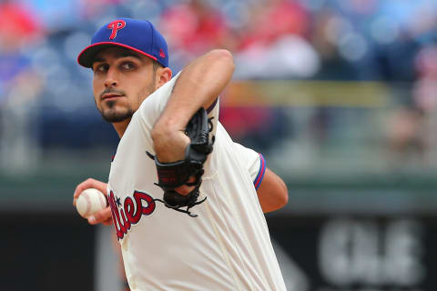 If Eflin can continue with his recent success through the first half, the Phillies will have their number three for the stretch drive. Photo by Rich Schultz/Getty Images.