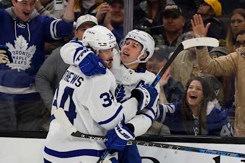 Mar 29, 2022; Boston, Massachusetts, USA; Toronto Maple Leafs  . Mandatory Credit: Winslow Townson-USA TODAY Sports