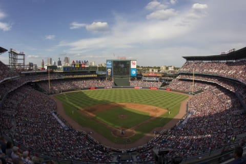 Oct 2, 2016; Atlanta, GA, USA; General view during the final game at Turner Field in the sixth inning of a game between the Atlanta Braves and Detroit Tigers. Mandatory Credit: Brett Davis-USA TODAY Sports