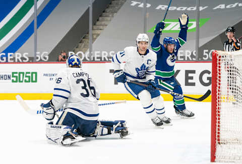 Vancouver Canucks Bo Horvat. (Photo by Rich Lam/Getty Images)