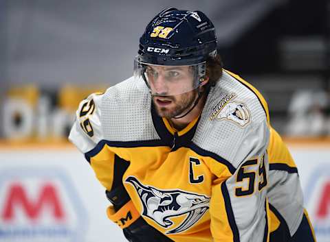 Nashville Predators defenseman Roman Josi (59) Mandatory Credit: Christopher Hanewinckel-USA TODAY Sports