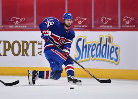 Tomas Tatar #90 of the Montreal Canadiens. (Photo by Minas Panagiotakis/Getty Images)