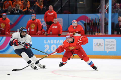 Cutter Gauthier. (Photo by Matthias Hangst/Getty Images)