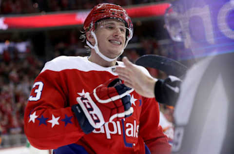 Jakub Vrana, Washington Capitals (Photo by Rob Carr/Getty Images)