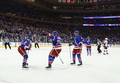 NEW YORK, NY – MAY 04: (L-R) Tanner Glass