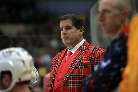 Head coach Peter Laviolette (Photo by Ronald Martinez/Getty Images)