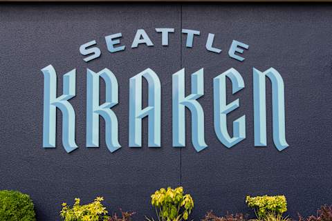 The Team Store for the Seattle Kraken (Photo by Jim Bennett/Getty Images)