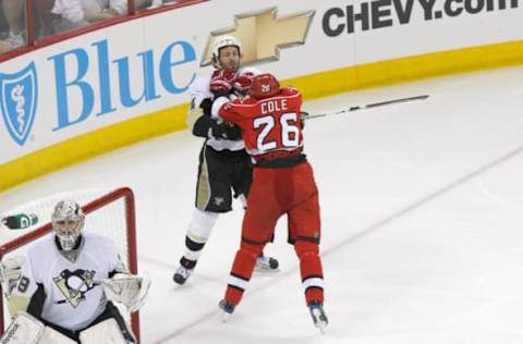 Erik Cole, Carolina Hurricanes (Photo by Kevin C. Cox/Getty Images)