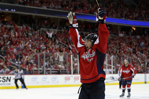 T.J. Oshie, Washington Capitals (Photo by Rob Carr/Getty Images)