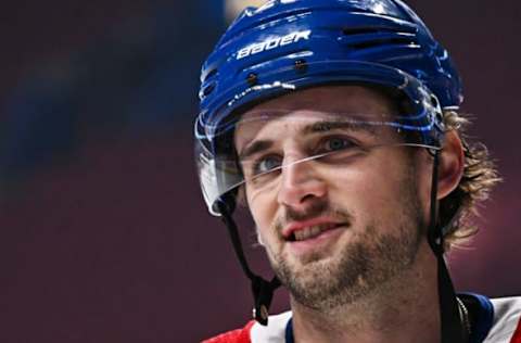 MONTREAL, QC – FEBRUARY 08: Chris Wideman of the Montreal Canadiens.  (Photo by Minas Panagiotakis/Getty Images)