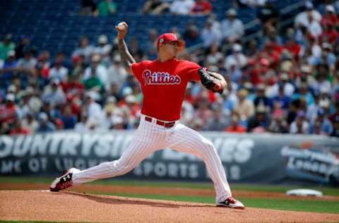 Velasquez Is the Favorite of the Hurlers To Have a Breakout Season. Photo by Kim Klement – USA TODAY Sports.