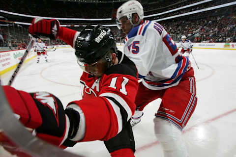 John Madden #11 of the New Jersey Devils. (Photo by Jim McIsaac/Getty Images)