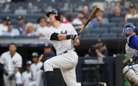 DJ LeMahieu #26 of the New York Yankees. (Photo by Paul Bereswill/Getty Images)