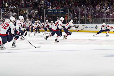 Jason Chimera, Washington Capitals (Photo by Rebecca Taylor/MSG Photos via Getty Images)