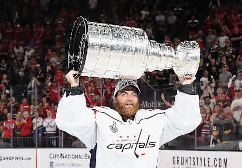 LAS VEGAS, NV – JUNE 07: Braden Holtby #70 of the Washington Capitals  . (Photo by Bruce Bennett/Getty Images)