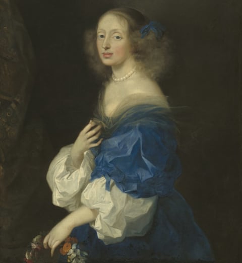 Ebba Sparre as painted by the artist Sébastien Bourdon