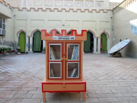 Little Free Library located in Pakistan.