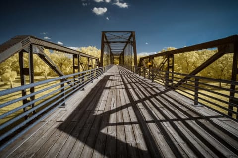 The Old Moore's Crossing Bridge