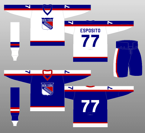 Illustration by Andrew M. Greenstein, The unofficial NHL Uniform Database