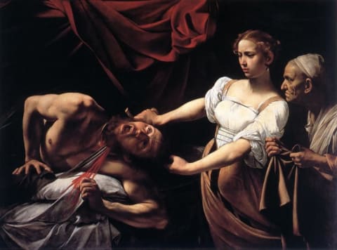 Caravaggio, Judith Beheading Holofernes, late 16th to early 17th century