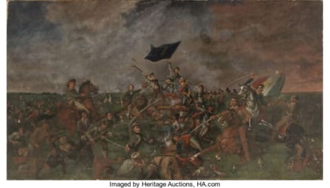 The Battle of San Jacinto, Henry Arthur ("Harry") McArdle, 1901