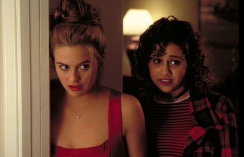 Alicia Silverstone and Brittany Murphy in Clueless (1995).