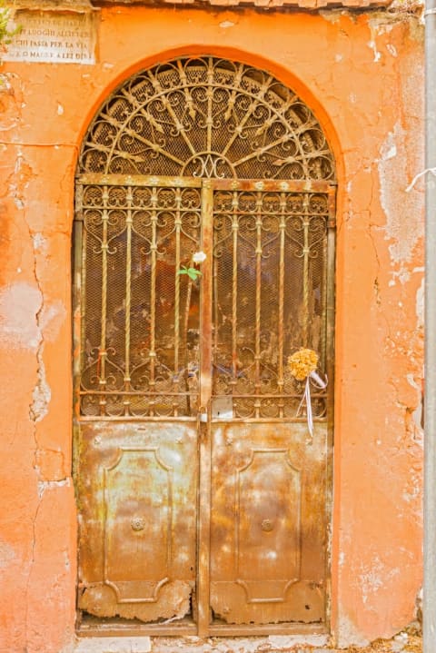 A shrine to the nonexistent Pope Joan in Rome.