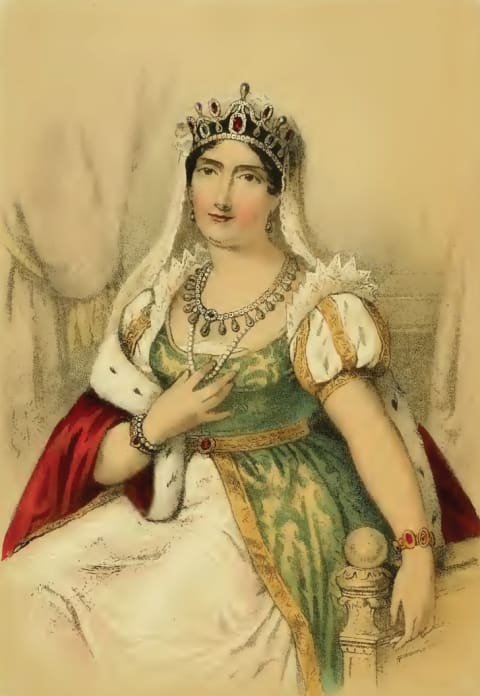 Portrait of Empress Josephine.