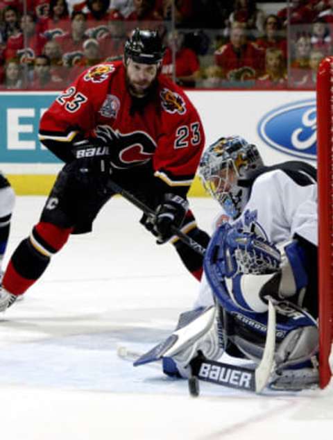 CALGARY, CANADA – JUNE 5: Martin Gelinas (Photo by Brian Bahr/Getty Images)