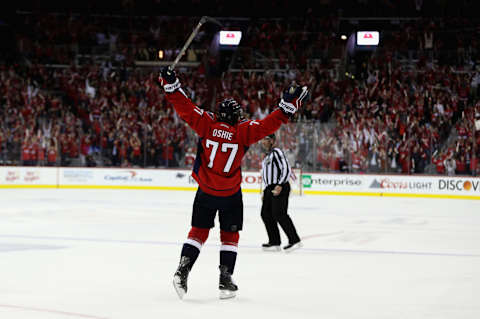 T.J. Oshie, Washington Capitals (Photo by Rob Carr/Getty Images)