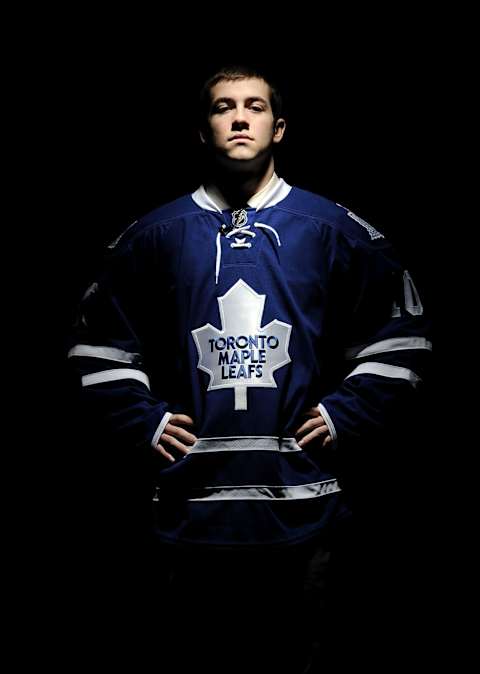 LOS ANGELES, CA – JUNE 26: Brad Ross, drafted in the second round by the Toronto Maple Leafs poses for a portrait during day two of the 2010 NHL Entry Draft at Staples Center on June 26, 2010 in Los Angeles, California. (Photo by Harry How/Getty Images)