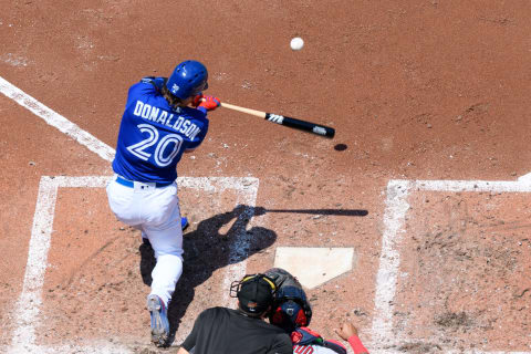 The Blue Jays will wait until Donaldson proves he’s healthy before entertaining trade discussions. Photograph by Julian Avram/Icon Sportswire via Getty Images.