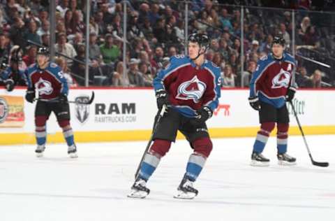 DENVER, CO – MARCH 22: Vladislav Kamenev #91 of the Colorado Avalanche skates against the Los Angeles Kings at the Pepsi Center on March 22, 2018 in Denver, Colorado. The Kings defeated the Avalanche 7-1. (Photo by Michael Martin/NHLI via Getty Images)