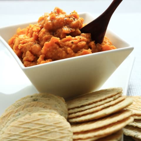 Sweet potato dip.