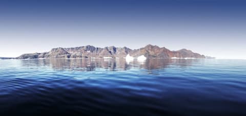 Eastern coast of Greenland.