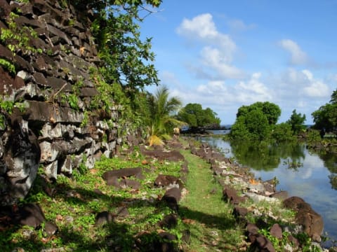 Ruins at Nan Madol.