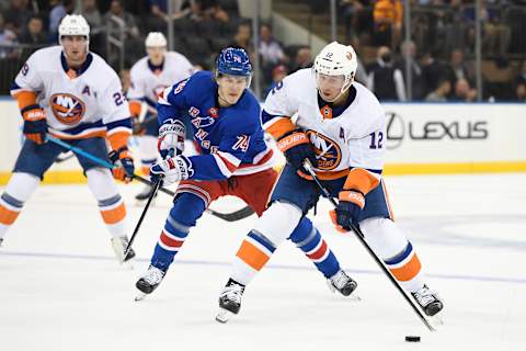 New York Rangers right wing Vitali Kravtsov (74) Mandatory Credit: Sarah Stier-USA TODAY Sports