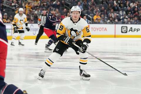 Jake Guentzel #59 of the Pittsburgh Penguins. (Photo by Jason Mowry/Getty Images)