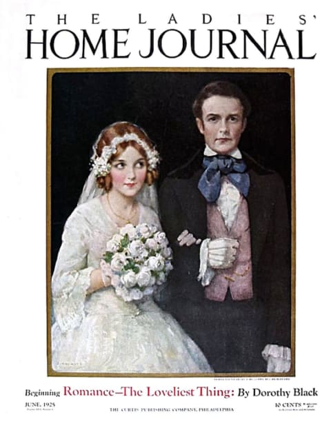 1925 cover of Ladies' Home Journal.