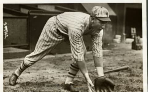 Emil ‘Irish’ Meusel, Giants outfielder.. (Photo by George Rinhart/Corbis via Getty Images)