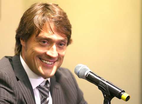 NHL, Teemu Selanne (Photo by Stephen Dunn/Getty Images)