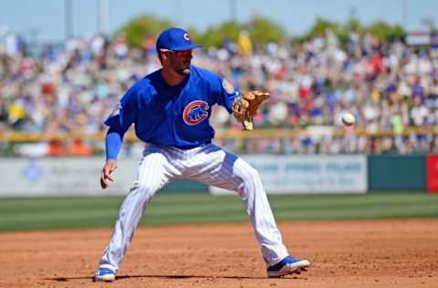 Kris Bryant will likely contend for NL MVP in 2016 after an impressive rookie year.  Mandatory Credit: Joe Camporeale-USA TODAY Sports